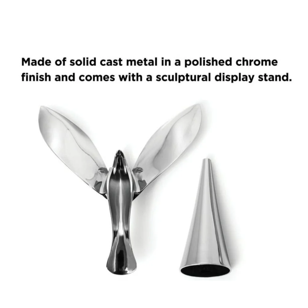 Gravity Balanced Bird Sculpture Bottle Opener